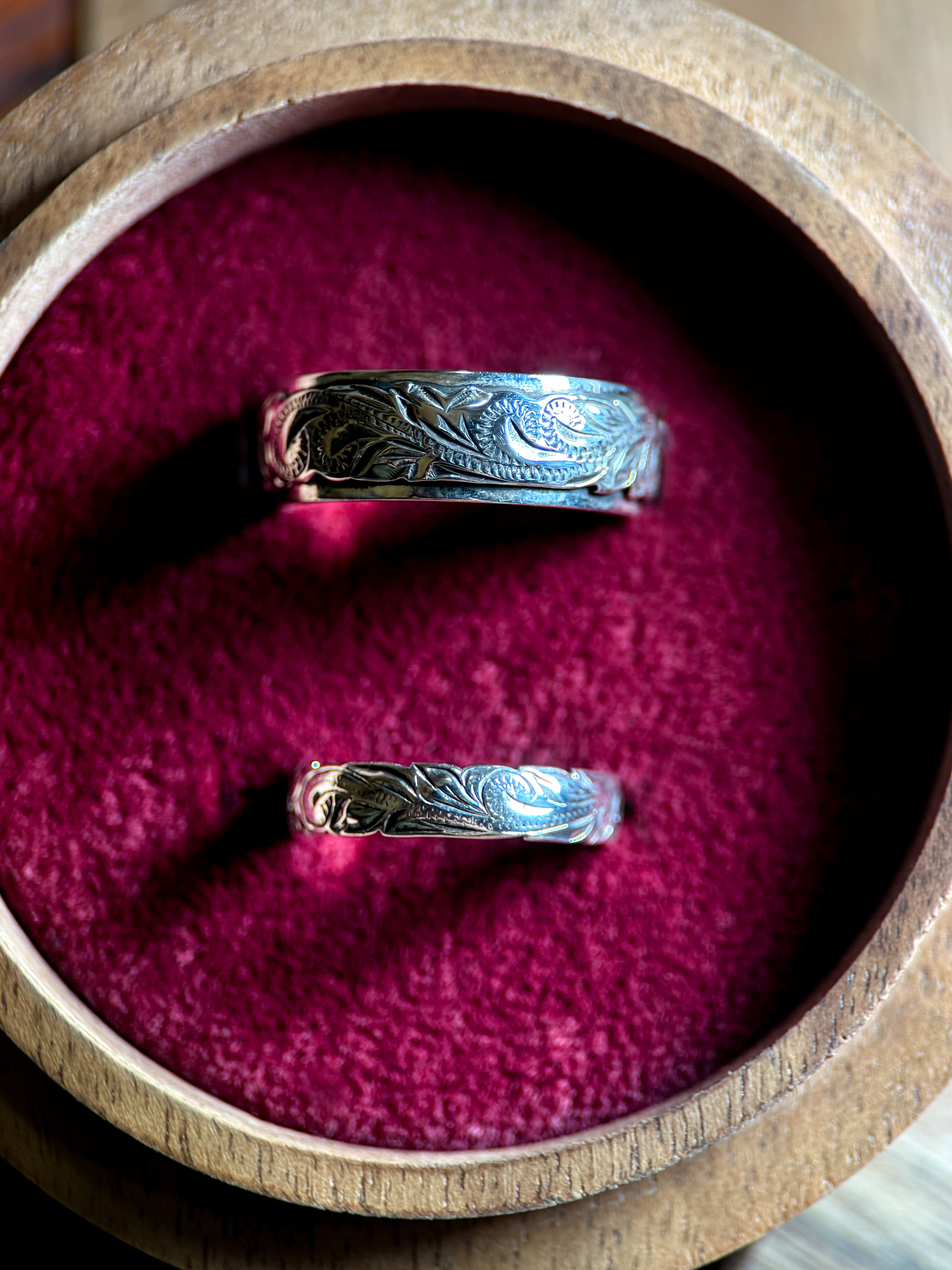 MENS HEAVY OVERLAY STERLING.