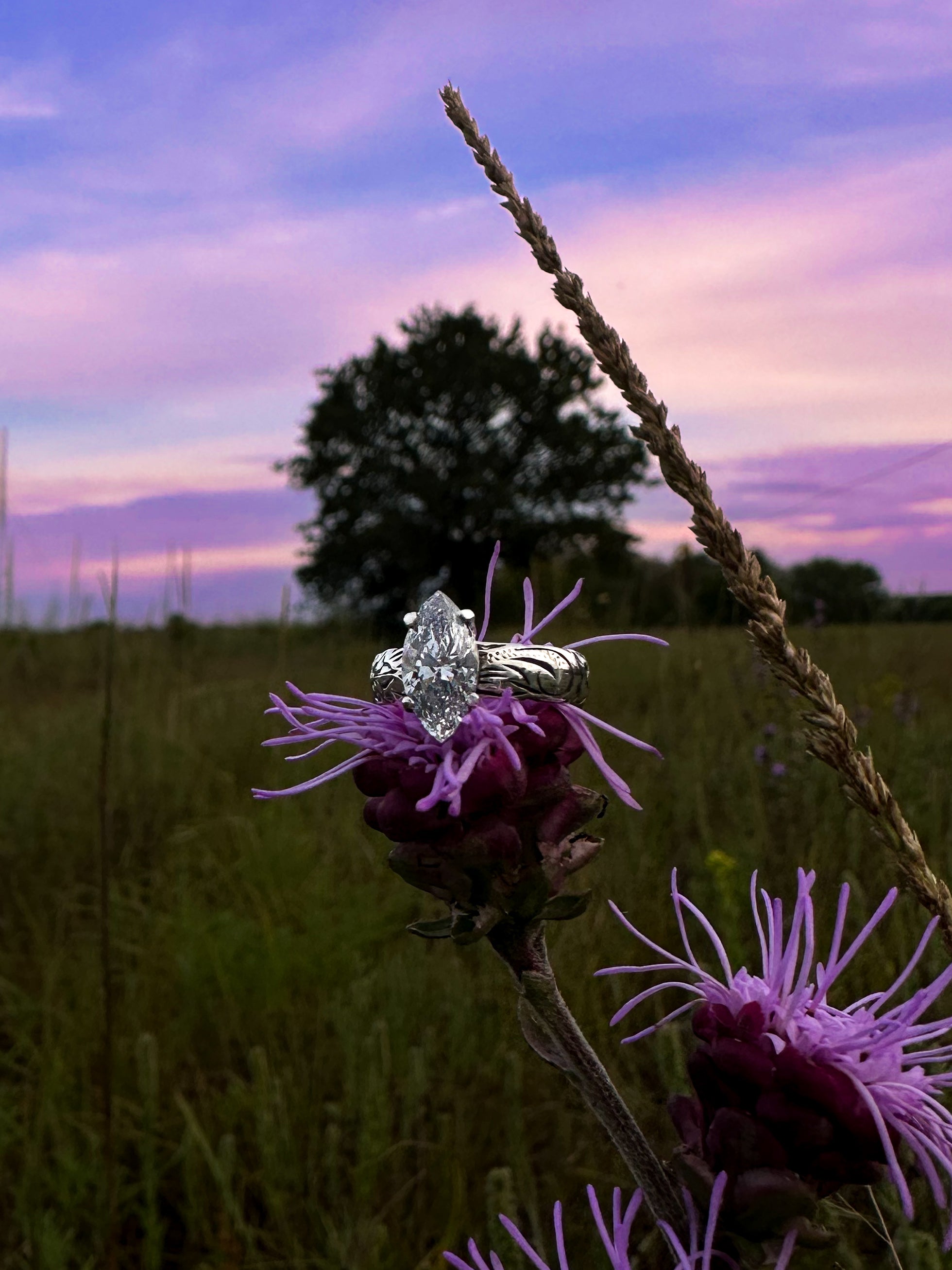 MARQUEE SOLITAIRE ENGAGEMENT RING