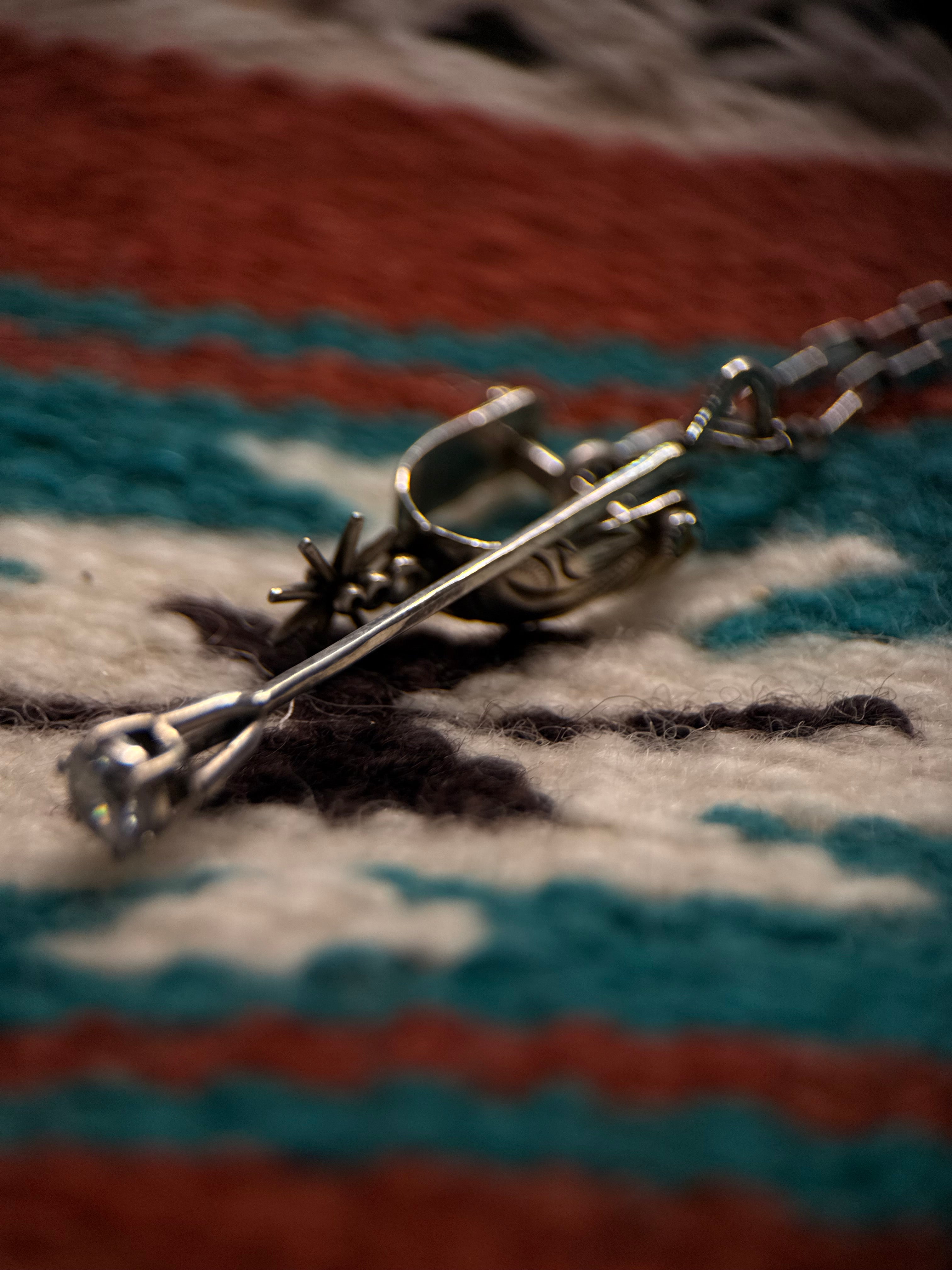 DIAMOND BRANDING IRON ANNIVERSARY PIECE.