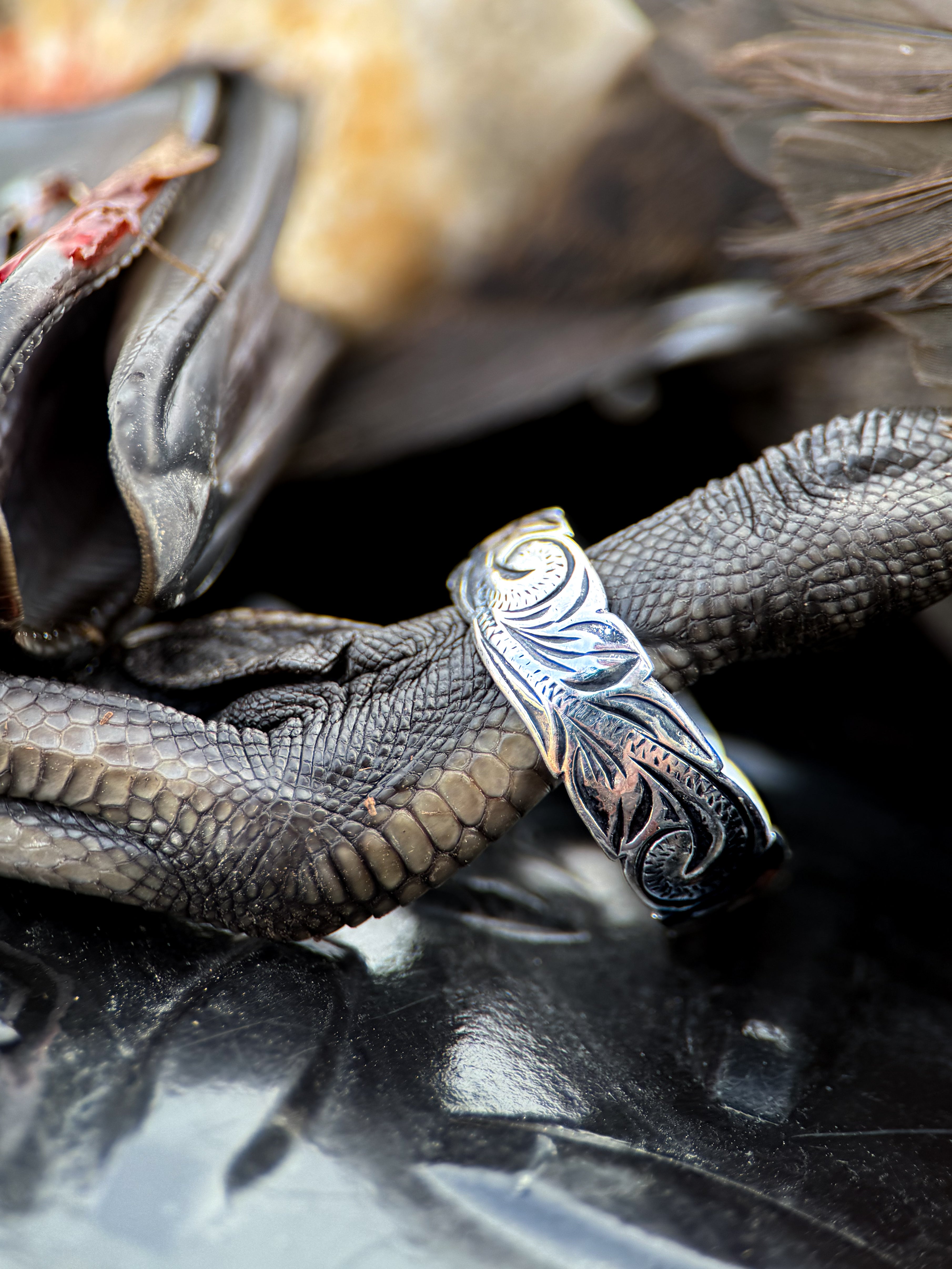 MENS STANDARD ENGRAVED STERLING.