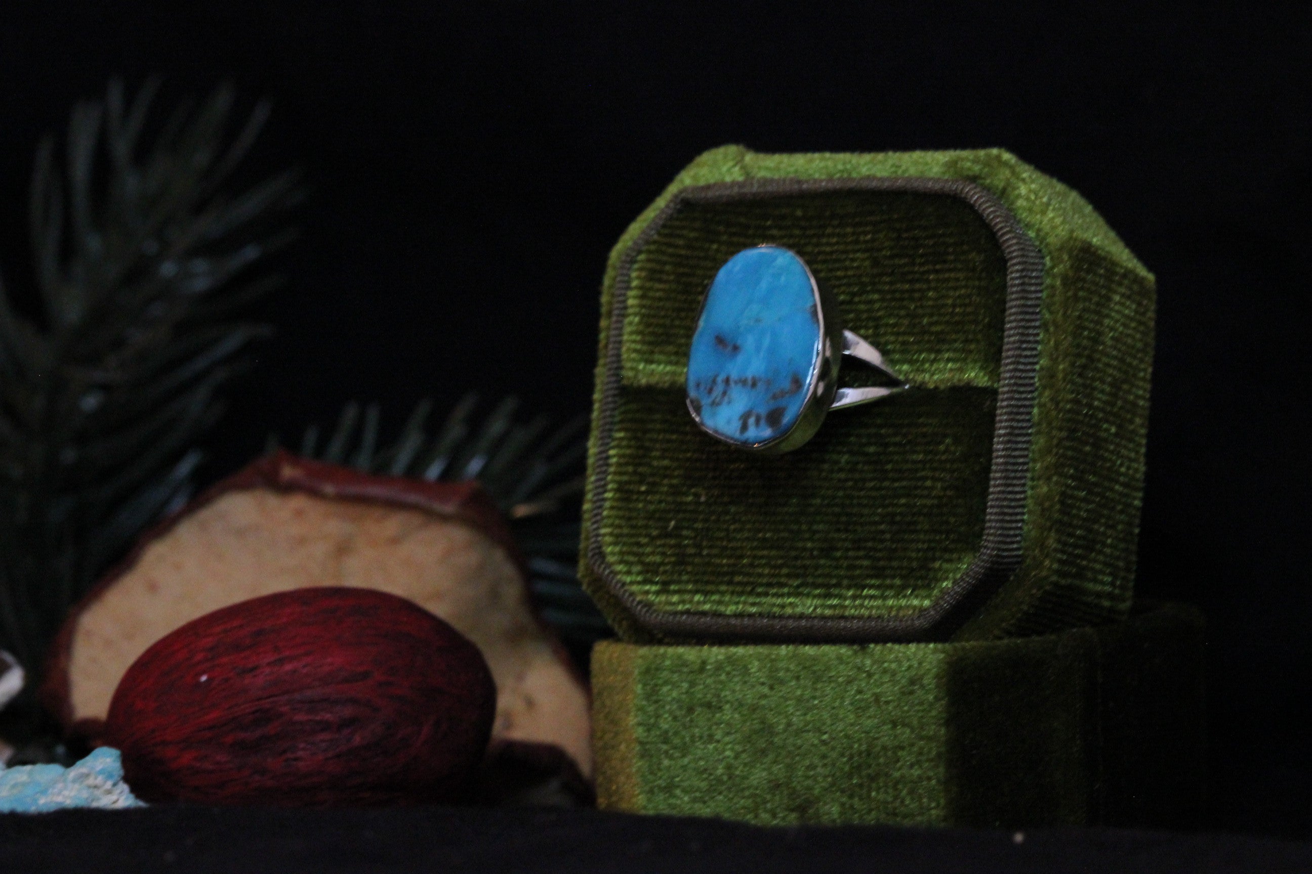 Old Stock Turquoise Ring.