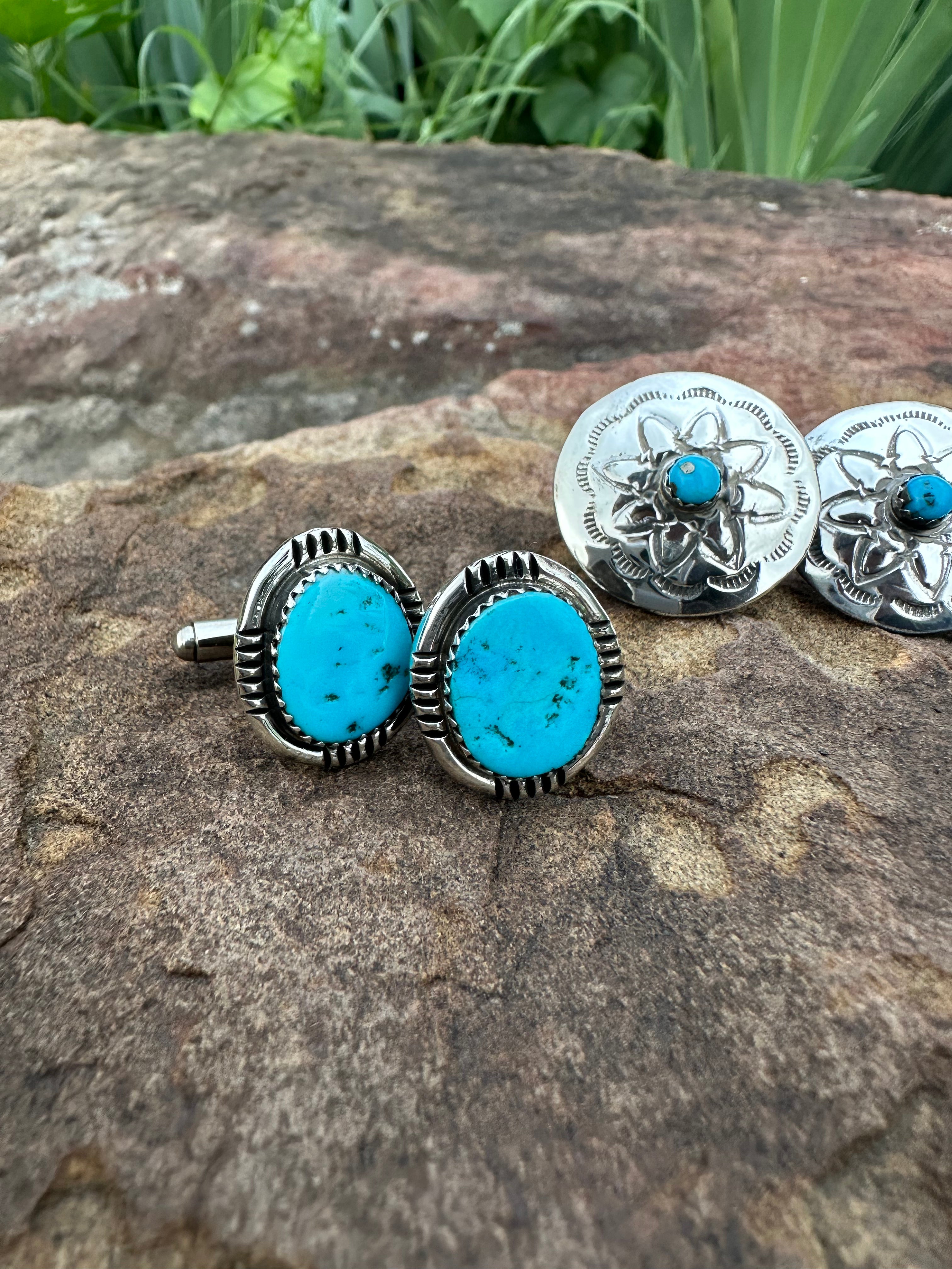 Handmade Blazer Cufflinks.